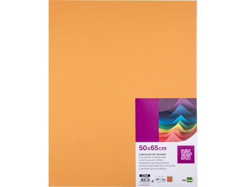 Cartolina liderpapel 50x65 cm 180 gr avela pack de 25 unidades , Liderpapel , 67849 , 8423473678491